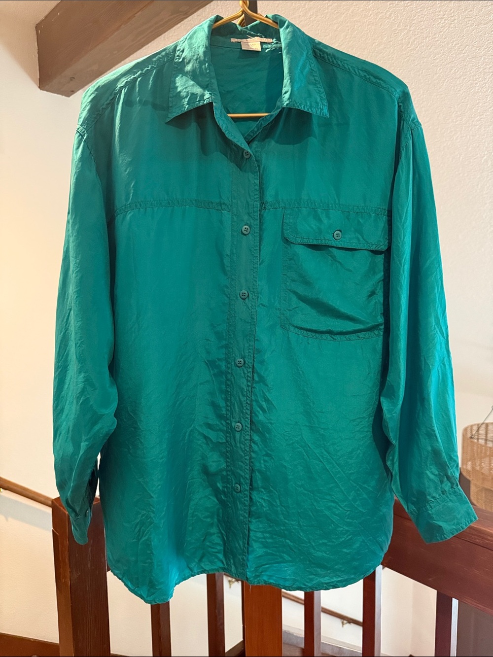 100% Silk The Limited Button-Up Shirt